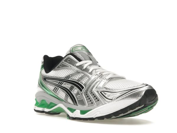 ASICS Gel-Kayano 14 Running Shoes White Malachite Green