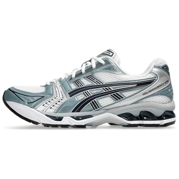 ASICS Gel-Kayano 14 Running Shoes White Fjord Grey