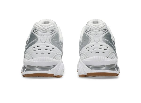 ASICS Gel-Kayano 14 Running Shoes White Pure Silver