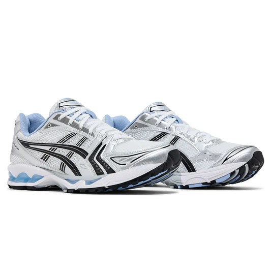 ASICS Gel-Kayano 14 Running Shoes White Blue