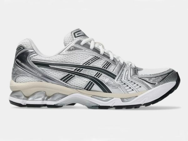 ASICS Gel-Kayano 14 Running Shoes White Graphite Grey