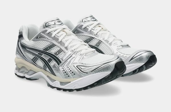 ASICS Gel-Kayano 14 Running Shoes White Graphite Grey