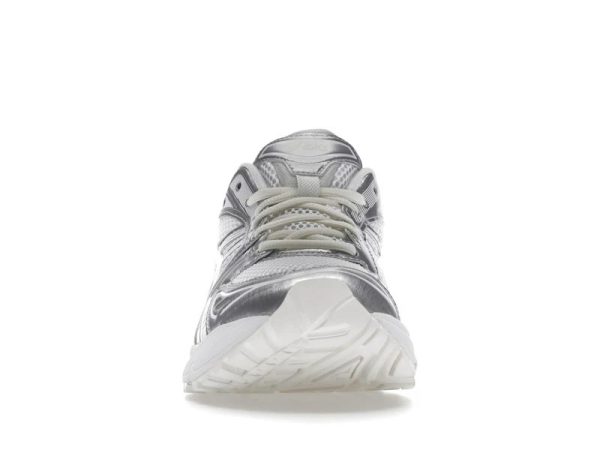 ASICS Gel-Kayano 14 Running Shoes Metallic Silver White