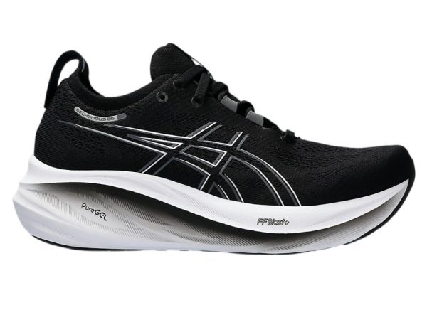 Asics Gel-Nimbus 26 Running Shoes  Black Graphite Grey