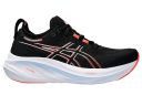 Asics Gel-Nimbus 26 Running Shoes  Black True Red