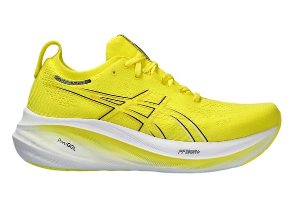 Asics Gel-Nimbus 26 Running Shoes  Bright Yellow Black
