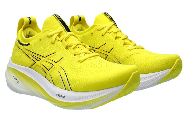 Asics Gel-Nimbus 26 Running Shoes  Bright Yellow Black