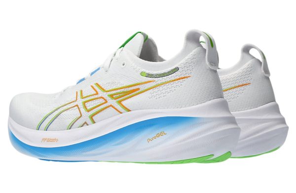 Asics Gel-Nimbus 26 Running Shoes  White Waterscape