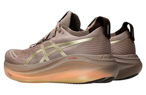 Asics GEL-Nimbus 27 Running Shoes  Luxe Luxe Taupe Grey