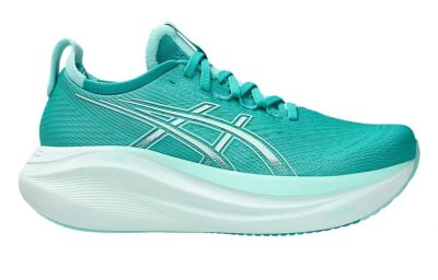 Asics GEL-Nimbus 27 Running Shoes Wave Teal Illuminate Mint
