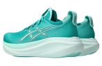 Asics GEL-Nimbus 27 Running Shoes  Wave Teal Illuminate Mint