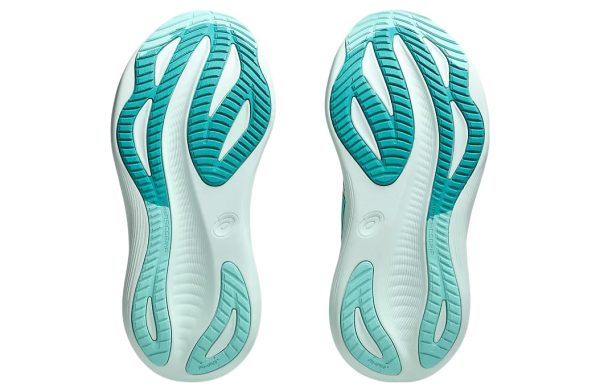 Asics GEL-Nimbus 27 Running Shoes  Wave Teal Illuminate Mint