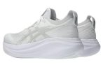 Asics GEL-Nimbus 27 Running Shoes  White Glacier Grey