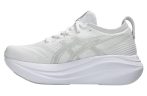 Asics GEL-Nimbus 27 Running Shoes  White Glacier Grey