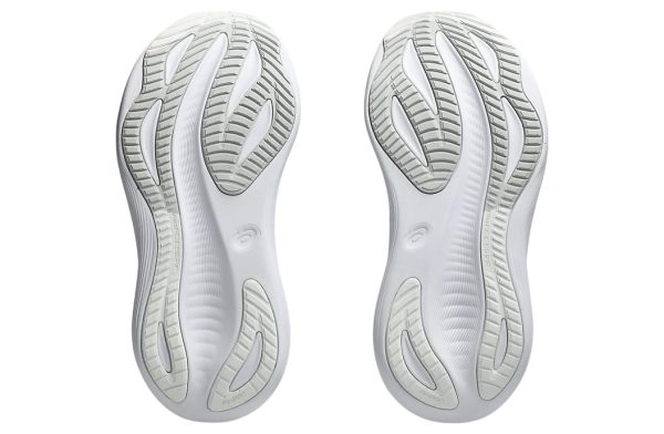 Asics GEL-Nimbus 27 Running Shoes  White Glacier Grey