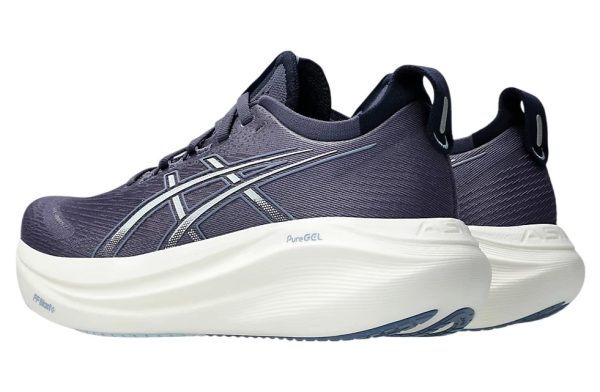 Asics GEL-Nimbus 27 Running Shoes  Indigo Fog Cool Grey
