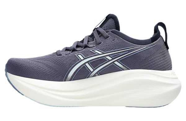 Asics GEL-Nimbus 27 Running Shoes  Indigo Fog Cool Grey