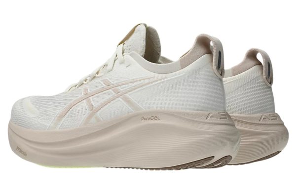 Asics GEL-Nimbus 27 Running Shoes  Cream Mineral Beige
