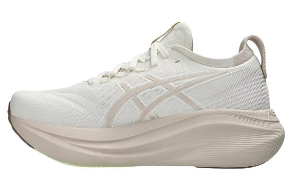 Asics GEL-Nimbus 27 Running Shoes  Cream Mineral Beige