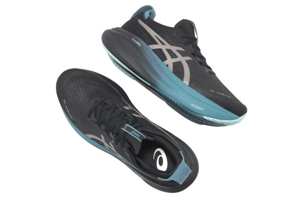 Asics GEL-Nimbus 27 Running Shoes  Lite-Show CN Black Clay Grey